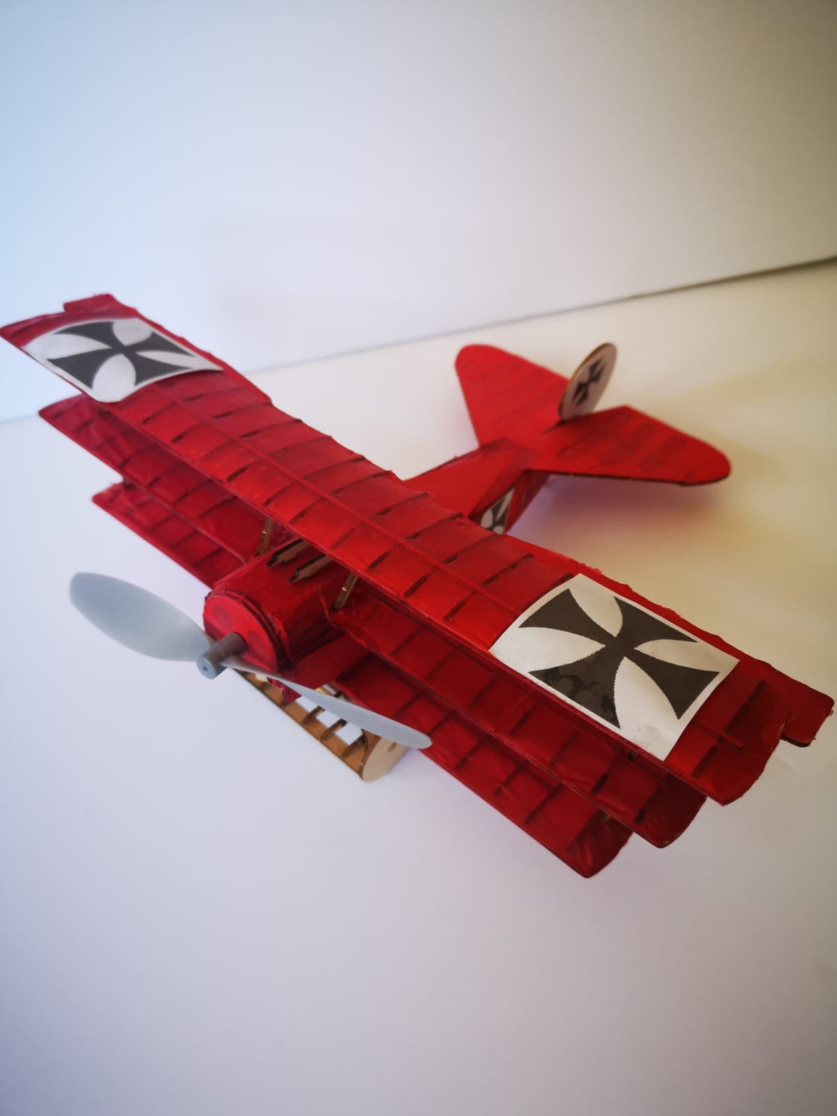 Henson's Flying Machines Fokker Dr1 [DISPLAY] Kit — GAELHOBBIES